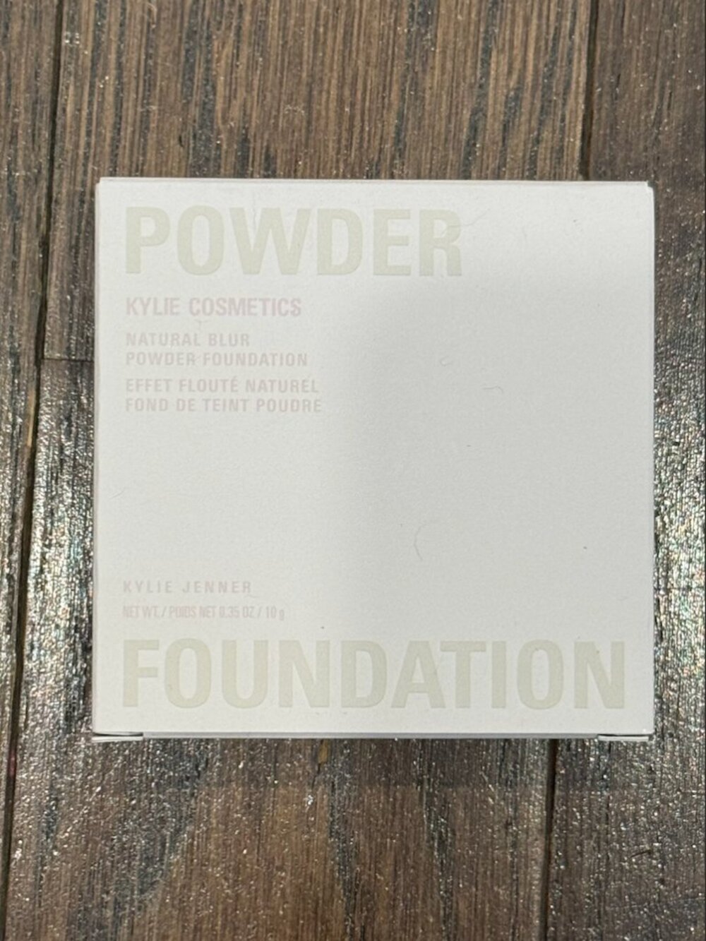 New Kylie Cosmetics Natural Blur Powder Foundation 5WN